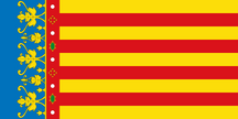 Flagge von Valencia